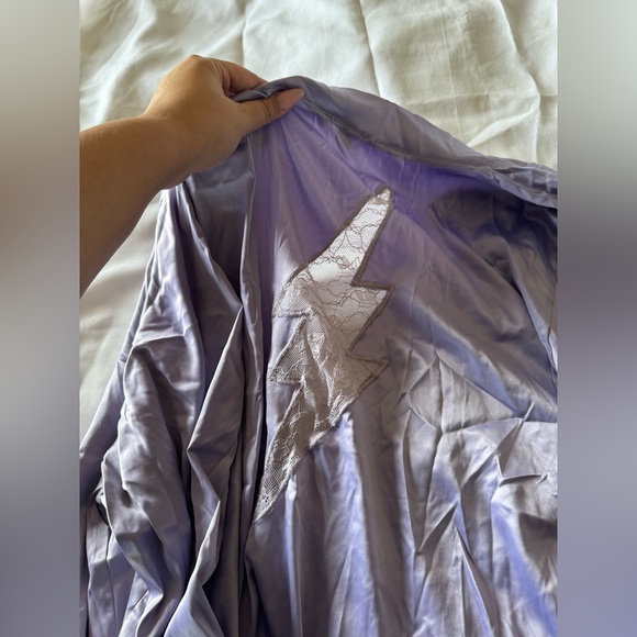 Silky Robe with Sash - Picture 5 of 5